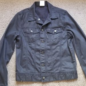 H&M black denim jacket